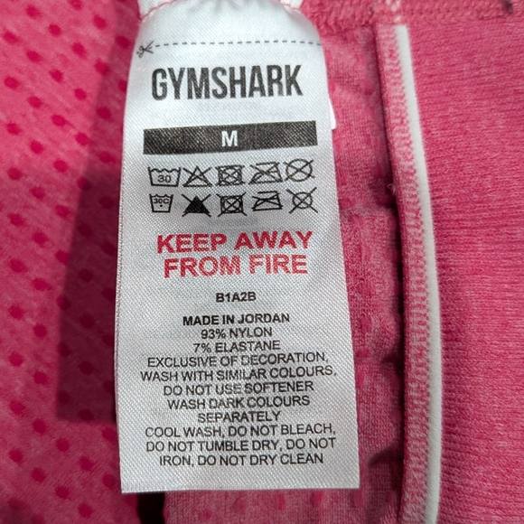 Gymshark Women's Vital Leggings Size M Pink Seamless Compression Gym Yoga Run - Picture 8 of 13